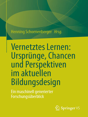 cover image of Vernetztes Lernen